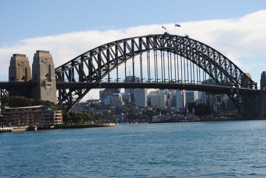 Top Physically Demanding Landmark include Sydney Harbour Bridge Climb