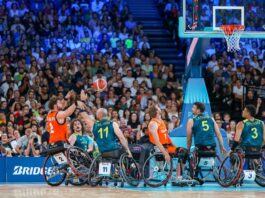 Wheelchair Basketball Paralympics Mendel Op den Orth Leads the Netherlands to Victory Over Australia